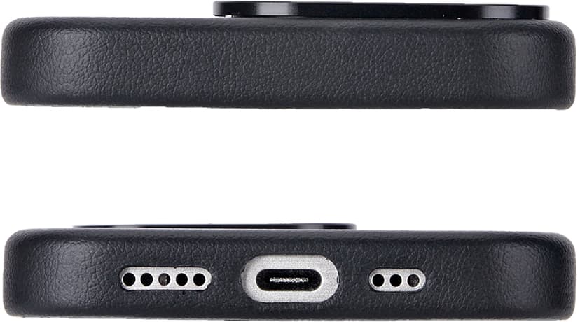 Cirafon Recycled Pu Leather Magsafe iPhone 16 Pro Zwart