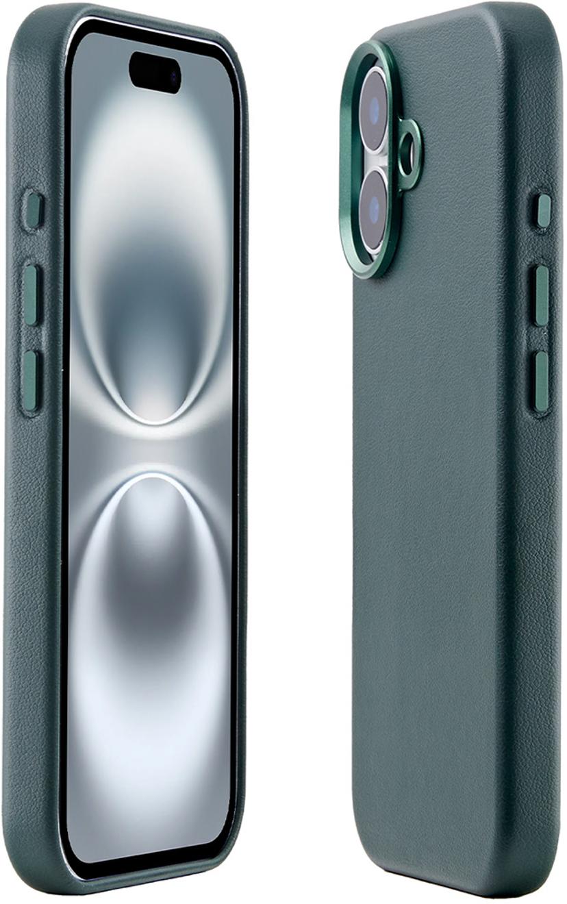 Cirafon Recycled Pu Leather Magsafe iPhone 16 Grøn