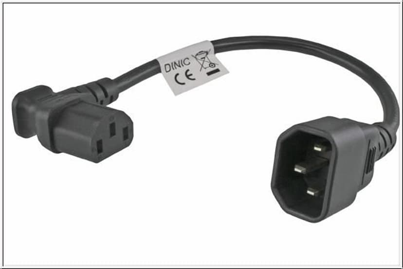Microconnect PEA1416 strömkablar Svart 0,3 m C13 coupler C14 coupler 0.3m C13 C14 Svart