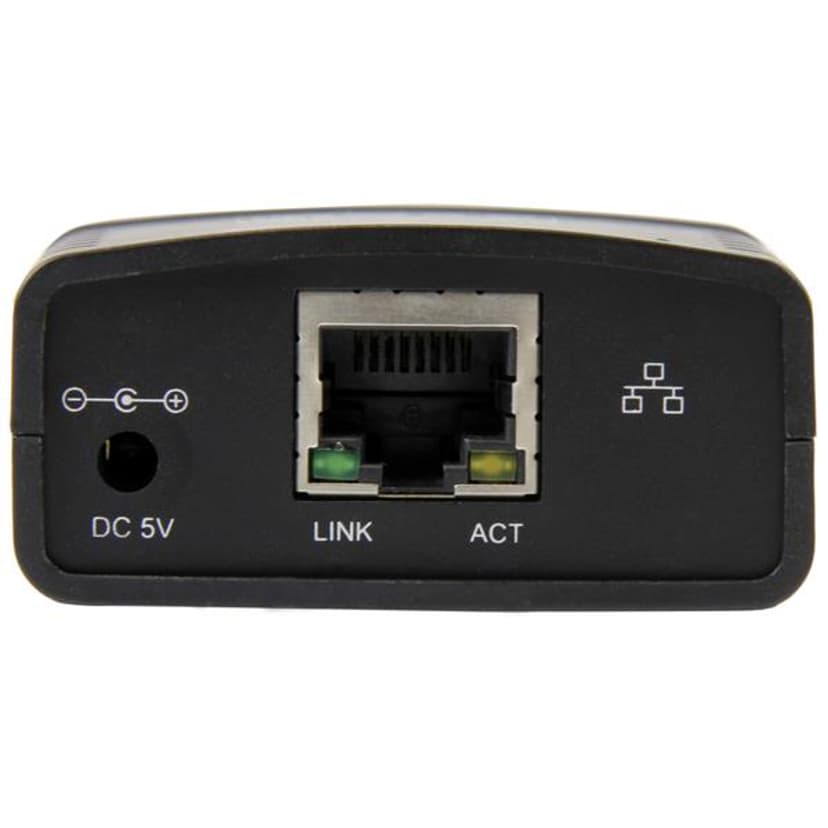 Startech StarTech.com PM1115U2 tulostinpalvelin Ethernet LAN musta
