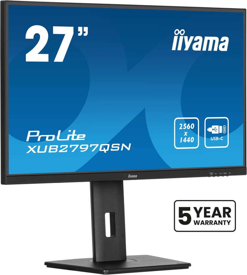 iiyama ProLite XUB2797QSN-B2 27" 2560 x 1440pixels IPS 16:9 100Hz