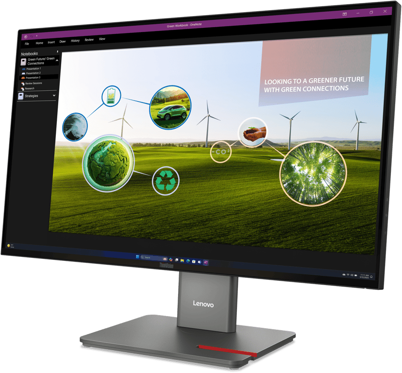Lenovo ThinkVision P27Q-40 27" 2560 × 1440pixels IPS 16:9 120Hz