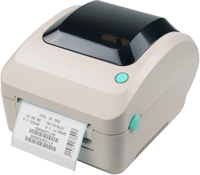 Gilford Etikettskriver GL870DA – 203 dpi Direkte Termo, BT/USB/Seriell/Ethernet