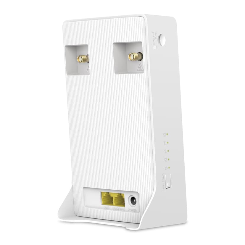 Mercusys MB130-4G trådløs ruter Ethernet Dobbelbånd (2.4 GHz / 5 GHz) Hvit