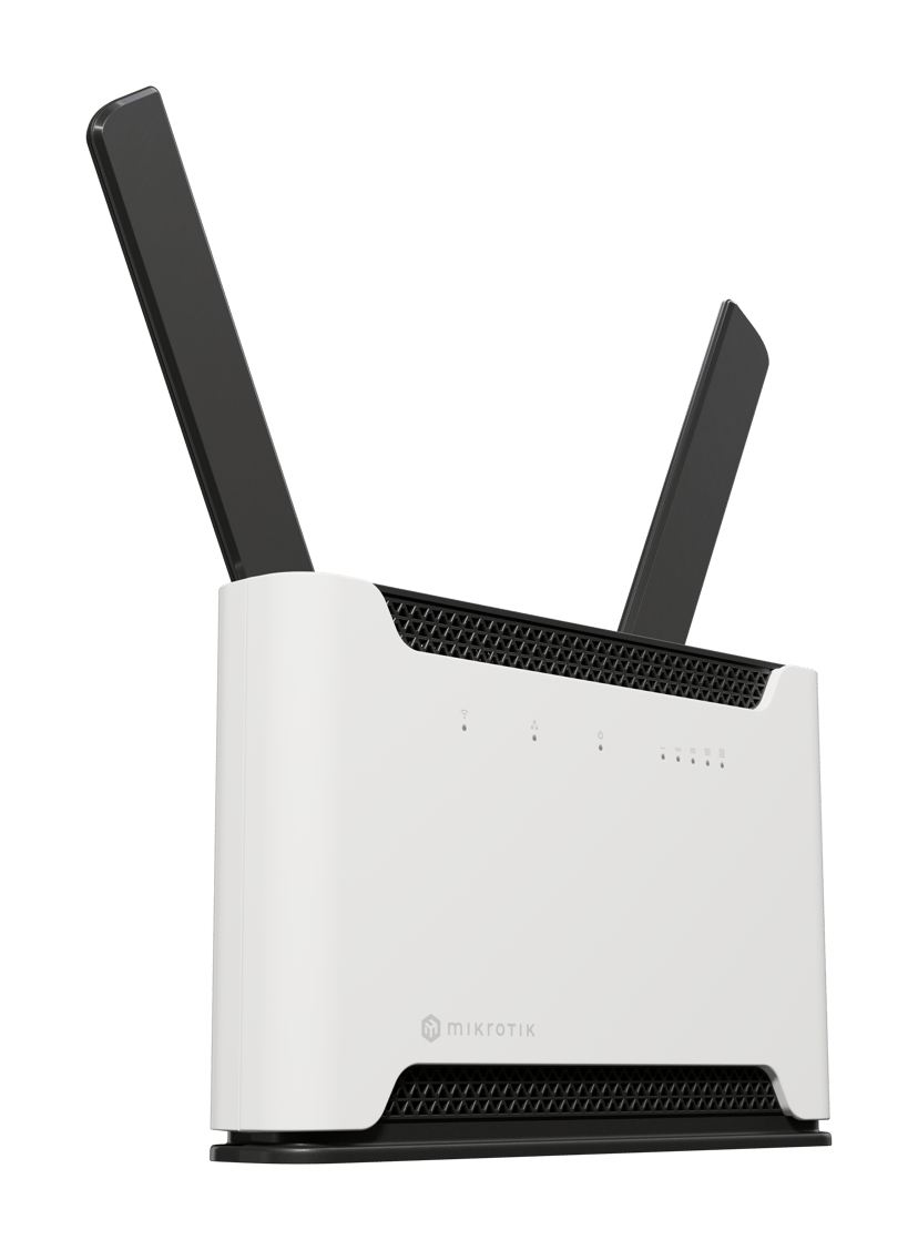 Mikrotik S53UG+5HaxD2HaxD-TC&FG621-EA trådlös router Gigabit Ethernet Dual-band (2,4 GHz / 5 GHz) 4G Svart, Grå