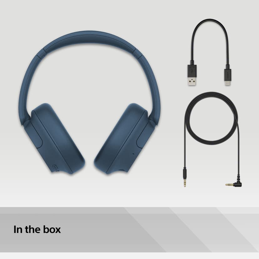 Sony WH-CH720N Trådlösa Hörlurar Stereo USB-C Blå
