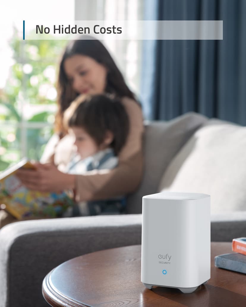 Anker Eufy T82101W1 dørklokkesett Sort