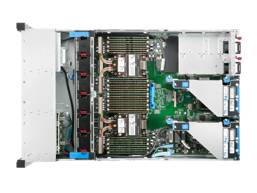 HPE ProLiant DL380 Gen10 Plus 4314 2.4GHz 16-core 1P 32GB-R MR416i-p NC 8SFF 800W PS Server servrar 0 GB Rack (2U) Intel® Xeon Silver 2,4 GHz DDR4-SDRAM