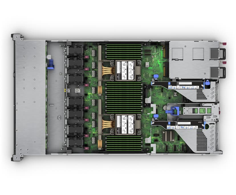 HPE ProLiant DL360 Gen11 4410Y 2.0GHz 12-core 1P 32GB-R MR408i-o NC 8SFF 800W PS server Rack (2U) Intel® Xeon® Silver 2 GHz DDR5-SDRAM