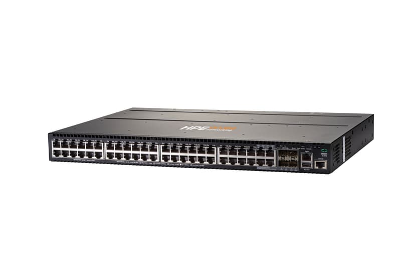 HPE Aruba Networking 2930M 48G 1-slot Switch hanterad L3 Gigabit Ethernet (10/100/1000) Strömförsörjning via Ethernet (PoE) stöd 1U Grå