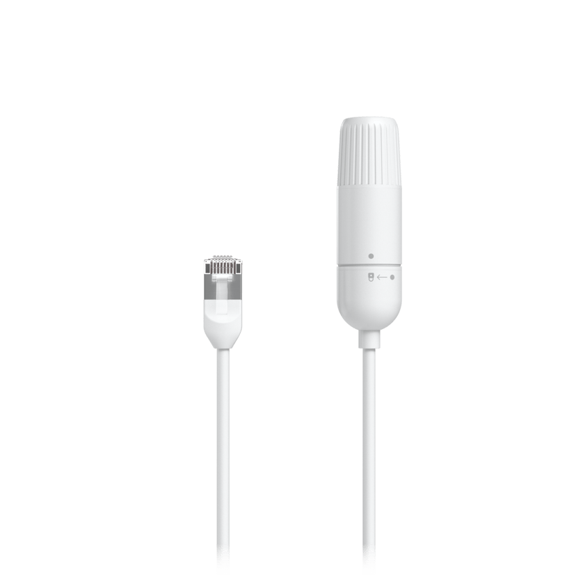 Ubiquiti UniFi Easy Cable IPX6 2-Pack RJ-45 Cat6a 0.185m Vit