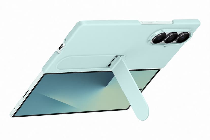 Samsung Silicone Case Samsung Galaxy Z Fold7 Mintfärgad