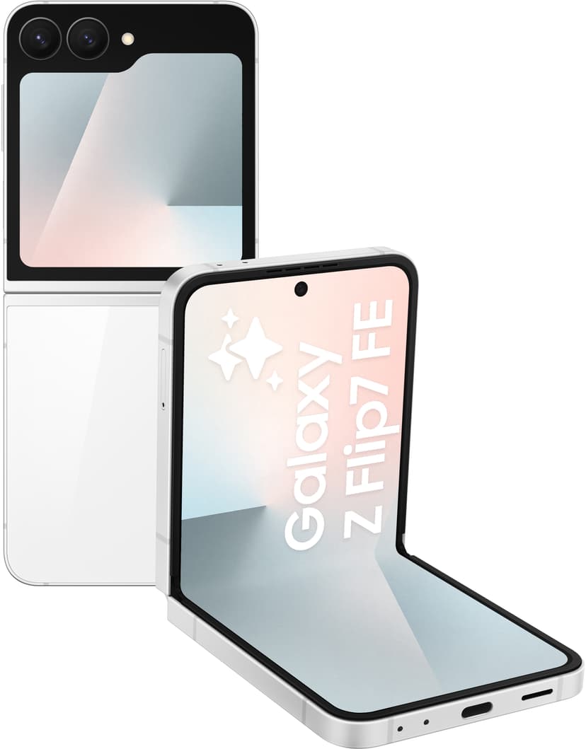 Samsung Galaxy Z Flip7 FE 256GB Hvit