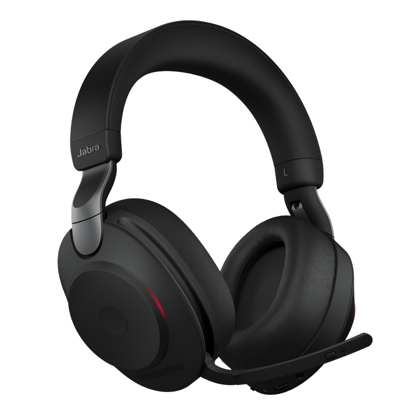 Jabra Evolve2 85 Stereo USB-A UC Svart