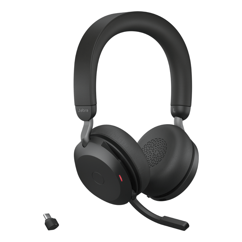 Jabra Evolve2 75 Stereo USB-C UC Musta
