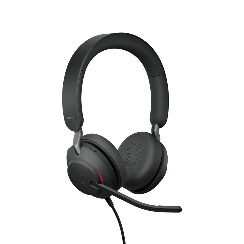 Jabra Evolve2 40 SE Stereo USB-A UC Zwart