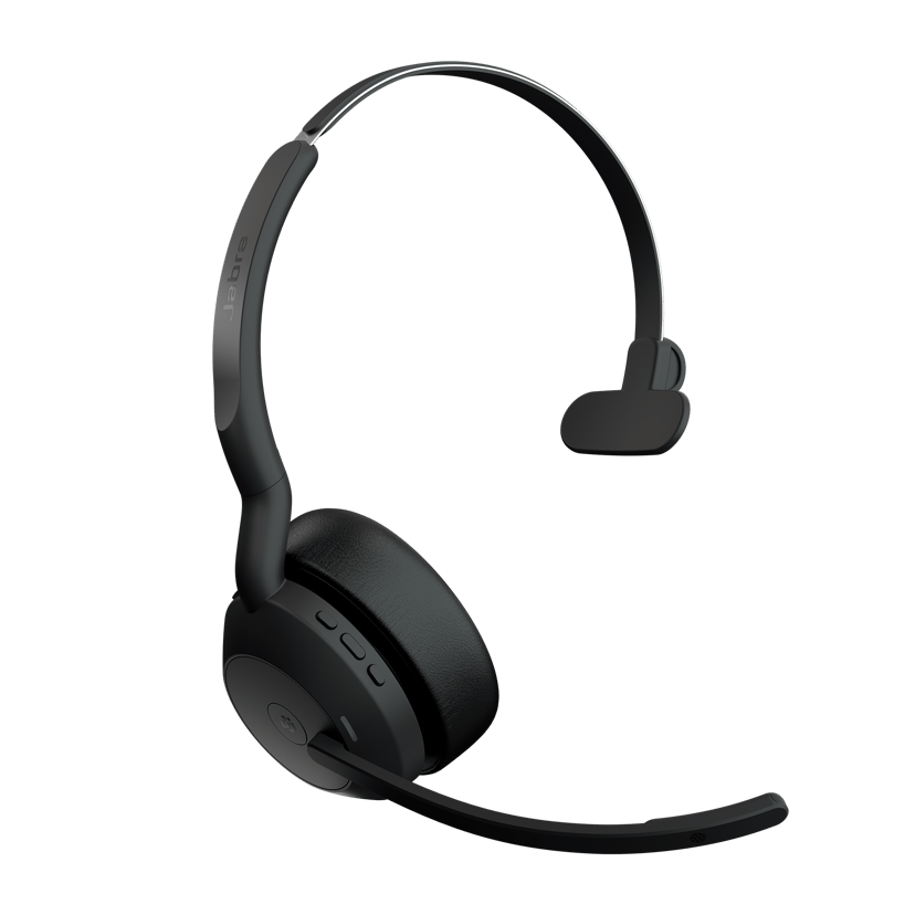 Jabra Evolve2 55 Mono USB-A Microsoft Teams Musta