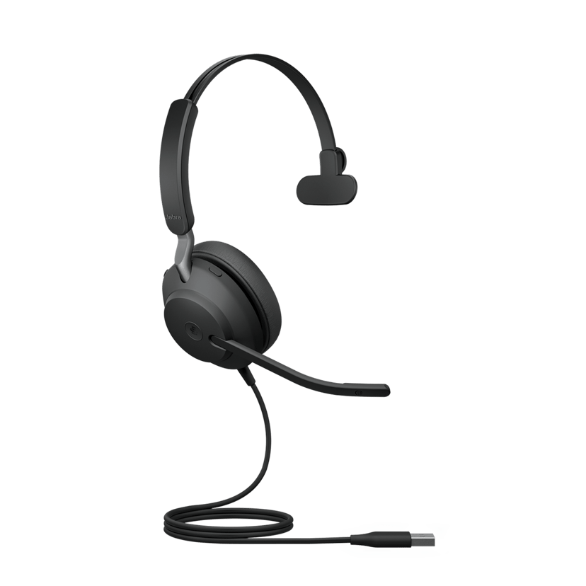 Jabra Evolve2 40 SE Mono USB-A Microsoft Teams Sort