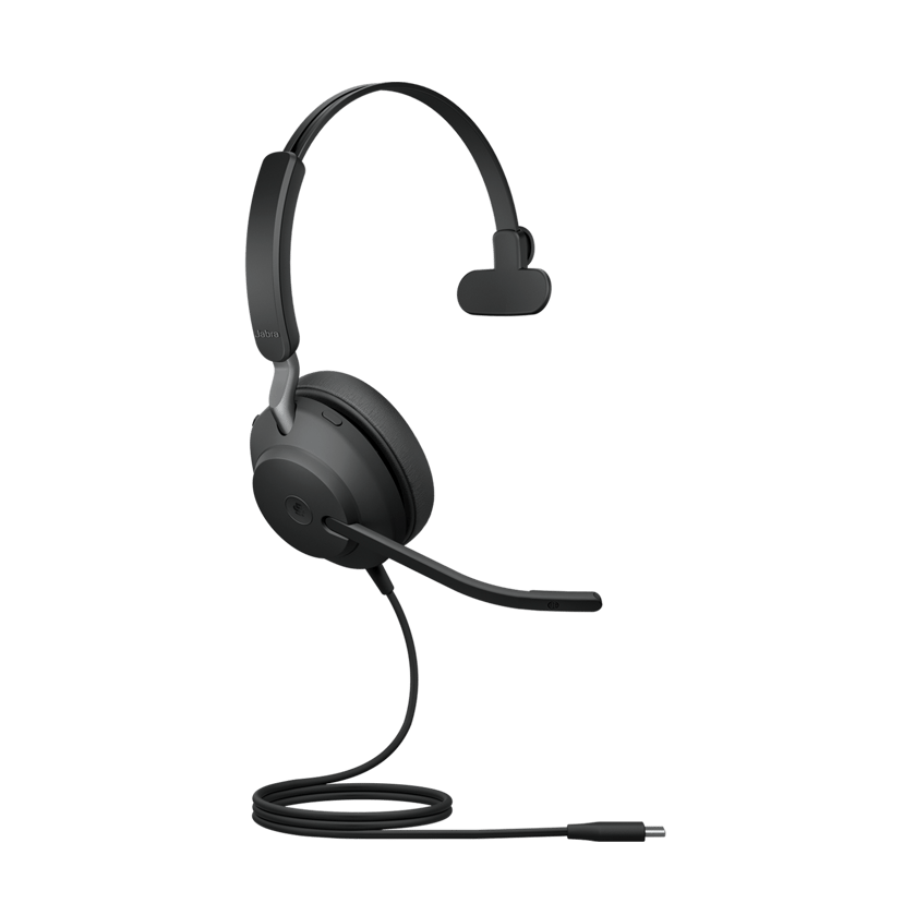 Jabra Evolve2 40 SE Mono USB-C Microsoft Teams Svart