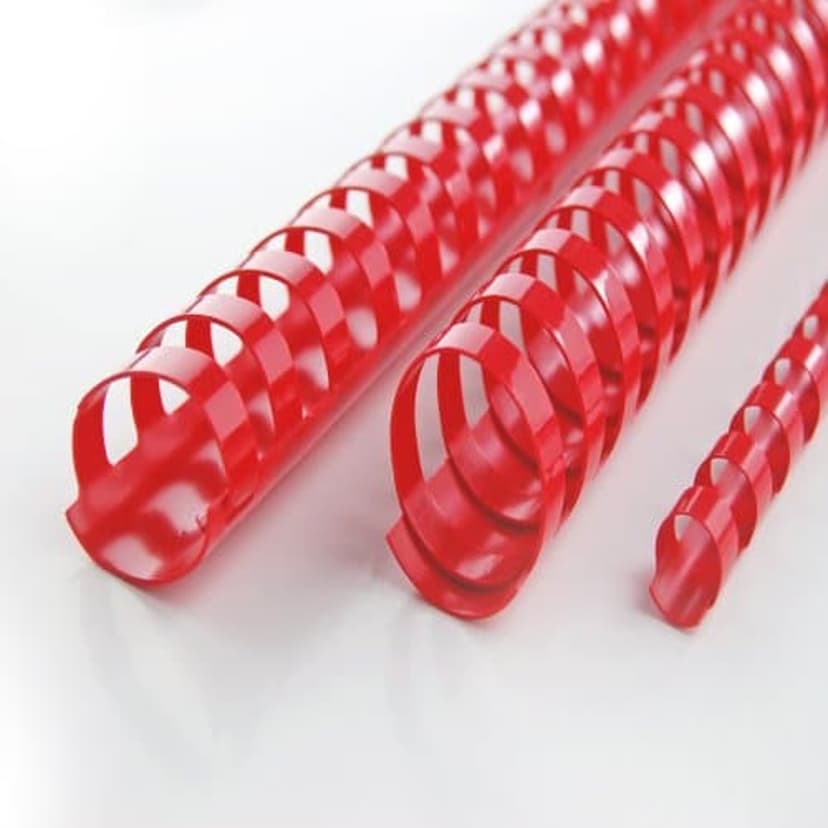 GBC CombBind Plastspiral 10 mm 65 ark A4 21R svart 100 stk