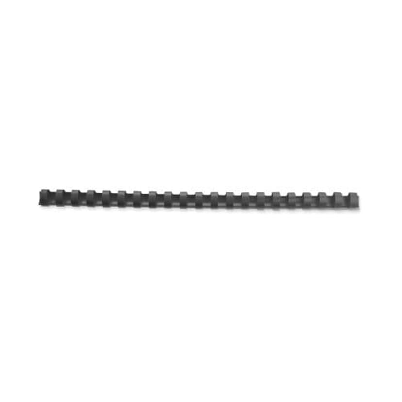 GBC CombBind Muovinen Spiraali 12 mm 90 Sivua A4 21R Musta 100 kpl