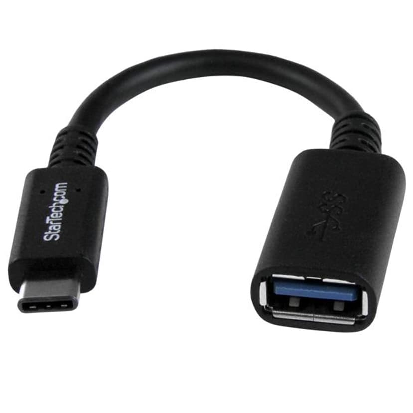 Startech Adapter 0.15m USB-C USB-A Sort