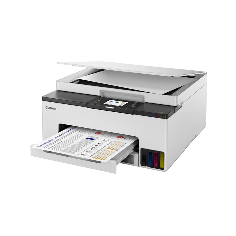 Canon Maxify Mega Tank GX1050 EB2 A4 MFP + 2 Ekstra Svart Blekkpatroner