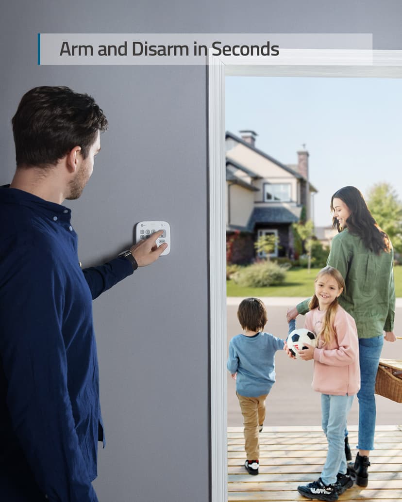 Eufy Komplett alarmpakke med 5 deler