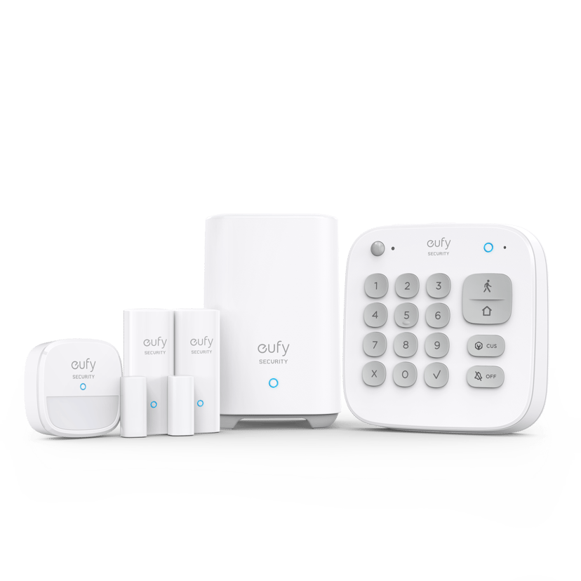 Eufy Komplett alarmpakke med 5 deler