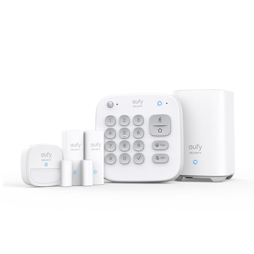 Eufy Komplett alarmpakke med 5 deler