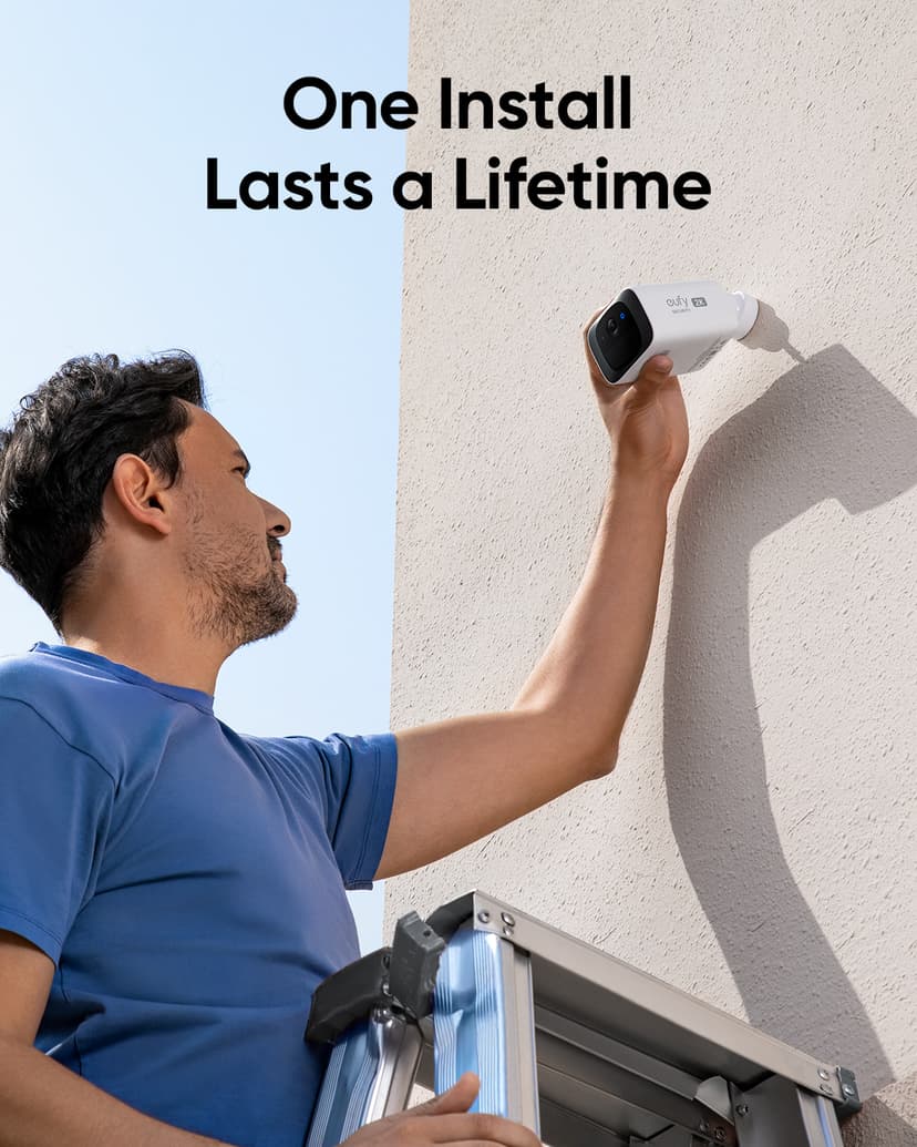 Eufy SoloCam S220 (2-Cam Pack) Kub IP-säkerhetskamera Inomhus & utomhus Innertak/vägg