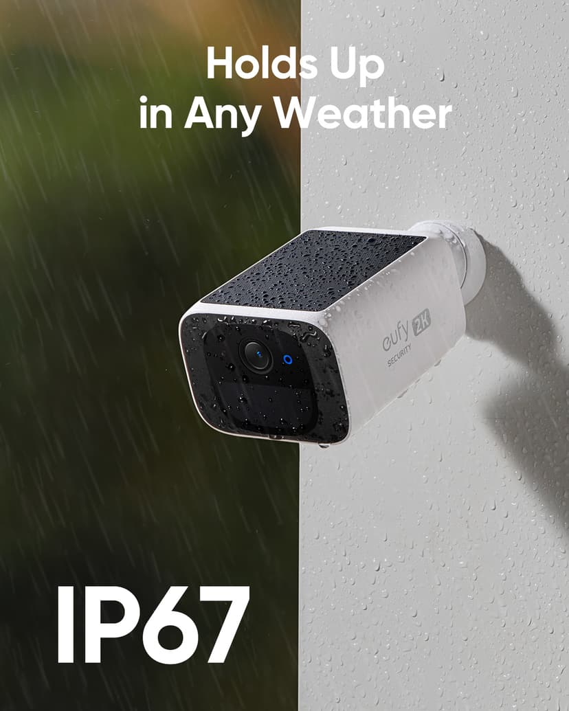 Eufy SoloCam S220 (2-Cam Pack) Kuutio IP-turvakamera Sisätila ja ulkotila Katto/seinä