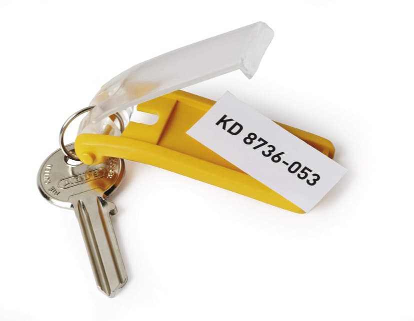 Durable Avaimenperä Key Clip 6kpl erivärisiä