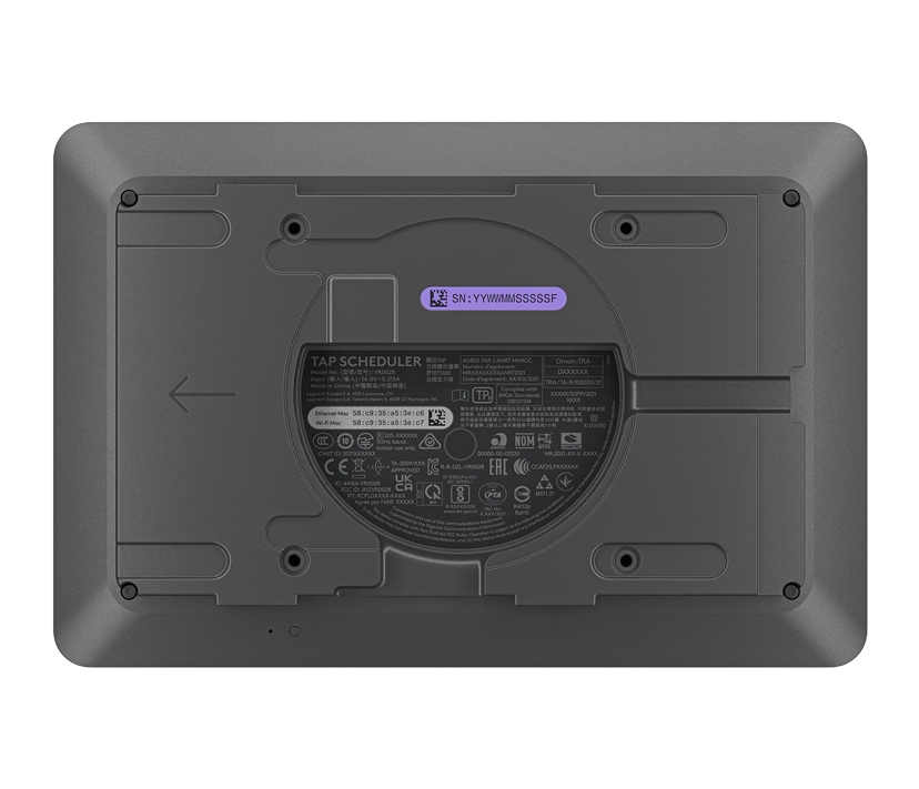 Logitech Tap Scheduler Grafiet