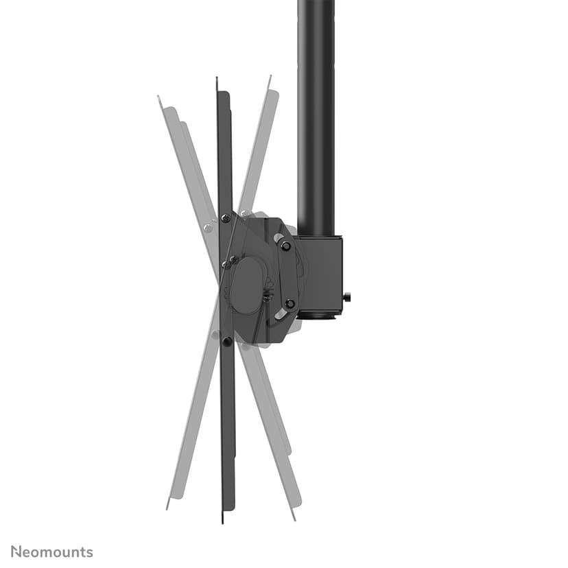 Neomounts CL35-440BL16XL Monitor/TV-beugel plafond 37-70" - h 250-300 cm