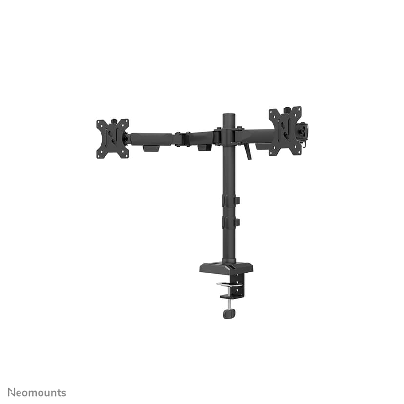 Neomounts DS60-600BL2 Monitorarm 10-32" - Quick-fix - 180°-stop