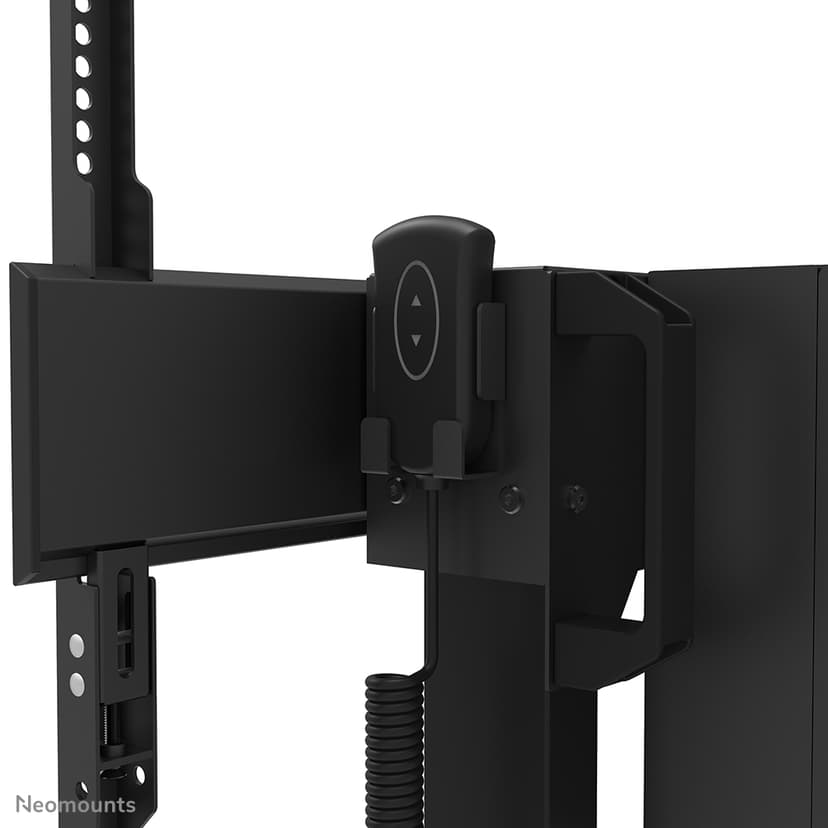 Neomounts FL55-875BL1 tralle og stativ for multimedia Svart Fast gulvstativ