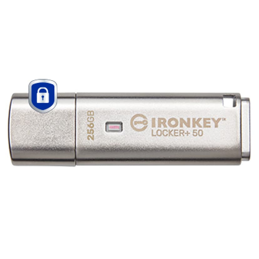 Kingston Ironkey Locker+ 50 256GB USB-A Silver