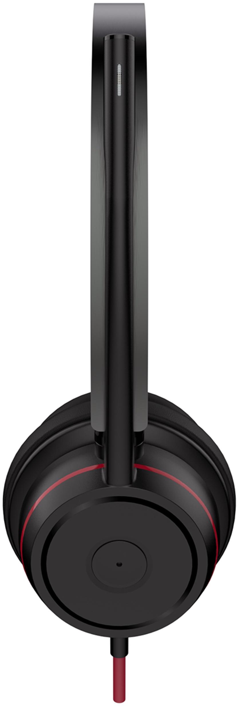 Voxicon UC03R – USB Headset med Mikrofon, ENC og Teams-støtte (USB-A + USB-C) Stereo USB-A, USB-C Svart