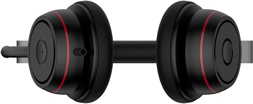 Voxicon UC03R – USB Headset med Mikrofon, ENC og Teams-støtte (USB-A + USB-C) Stereo USB-A, USB-C Svart