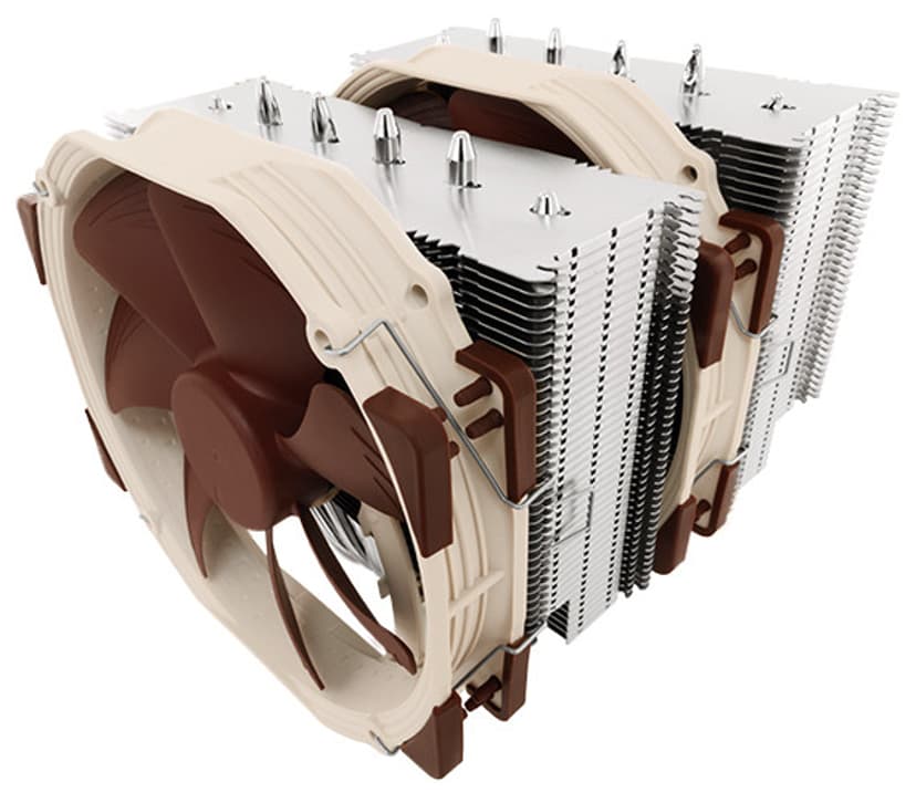 Noctua NH-D15 AM4 Jäähdytin Beige, Ruostumaton teräs, Ruskea