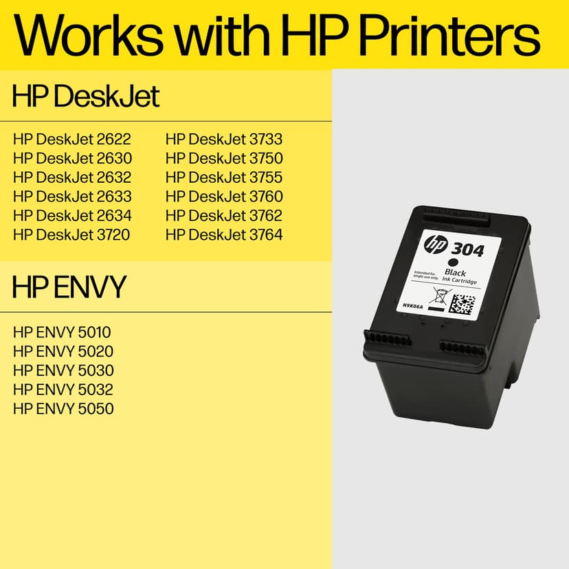 HP Bläck Tri-Color No.304XL - DeskJet 3720/3730/3732
