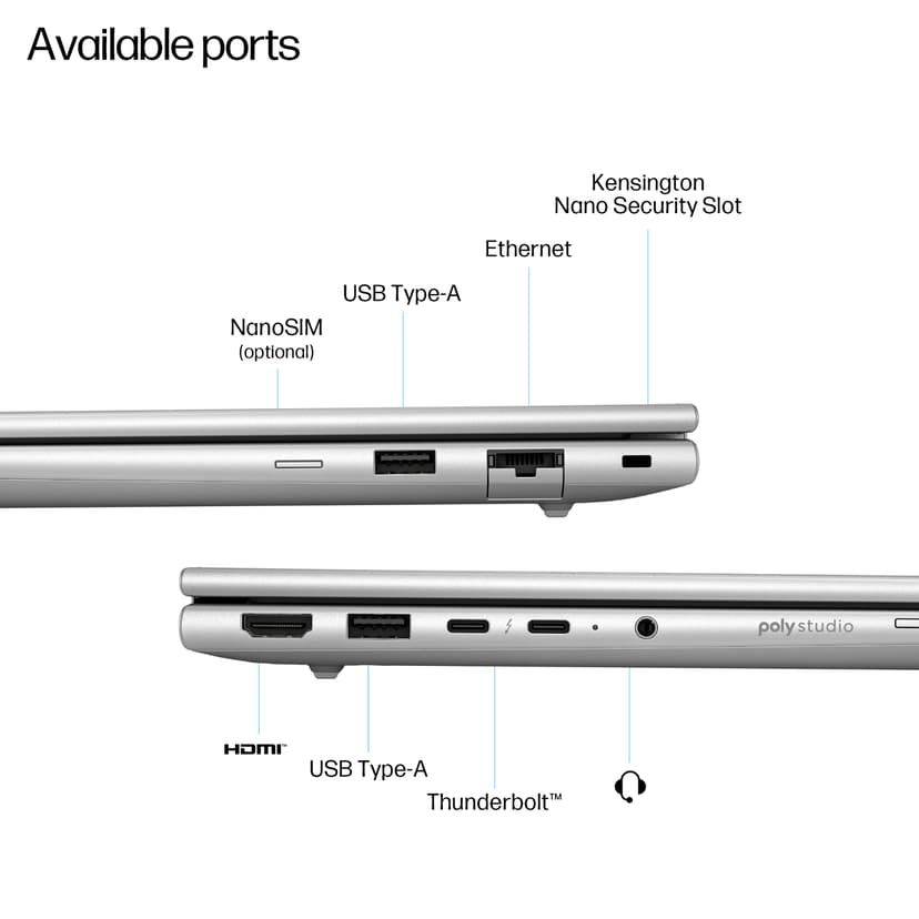 HP EliteBook 6 G1i 13 Intel Core Ultra 5 16GB 512GB 13.3"