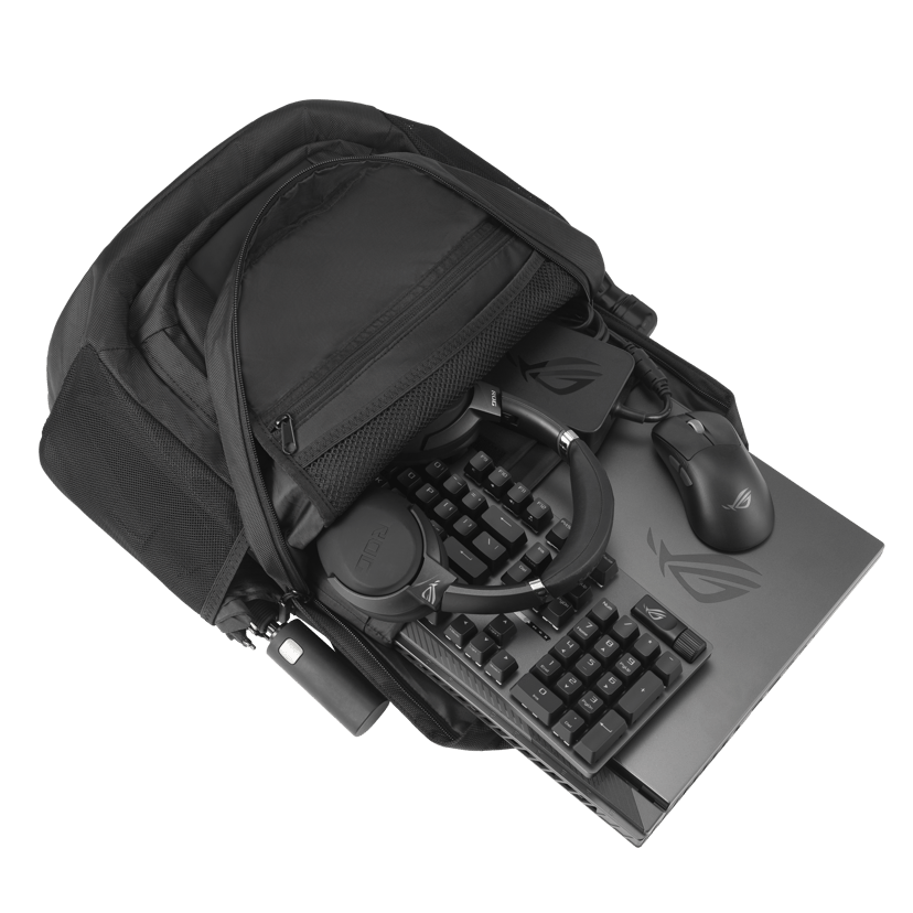 ASUS ROG Ranger Gaming 18" Polyester, Polyuretan (PU) Svart