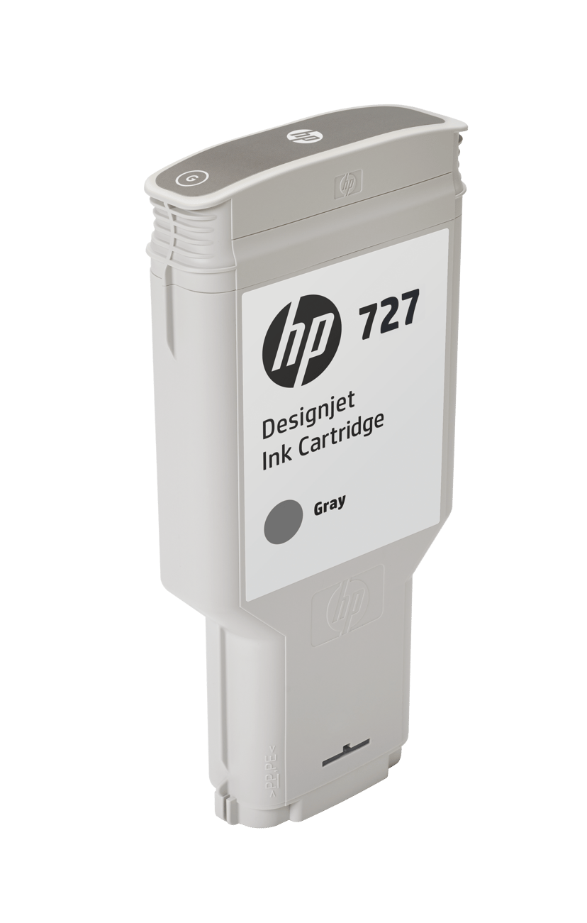 HP Muste Harmaa 727 300ml - DJ 1530