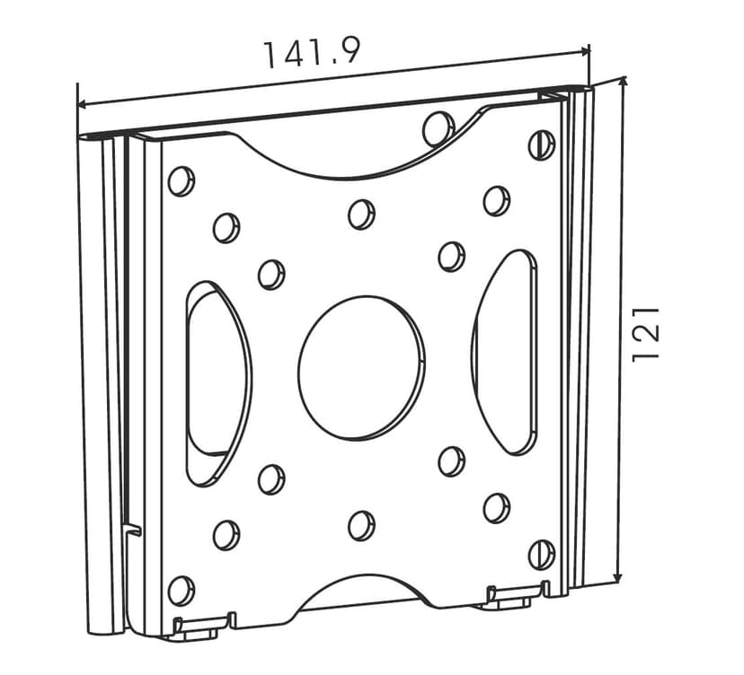 Prokord Fixed Ultrasmall Väggfäste