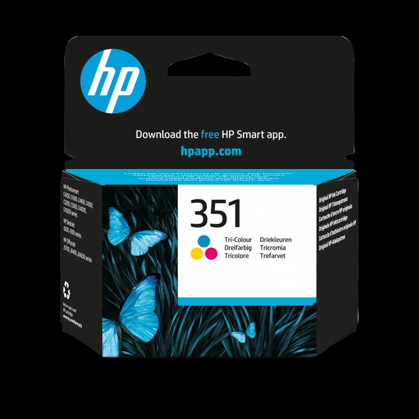 HP Blekk Farge No.351 OfficeJet J5780 3,5ml