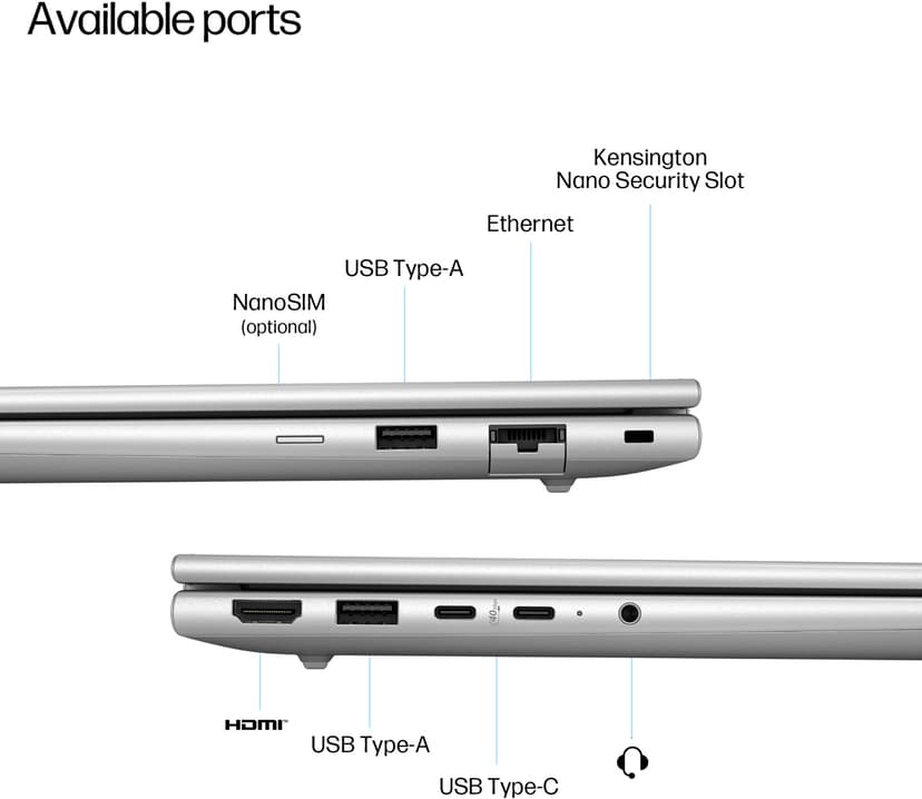HP Elitebook 6 G1a AMD Ryzen AI 5 16GB 512GB 14"