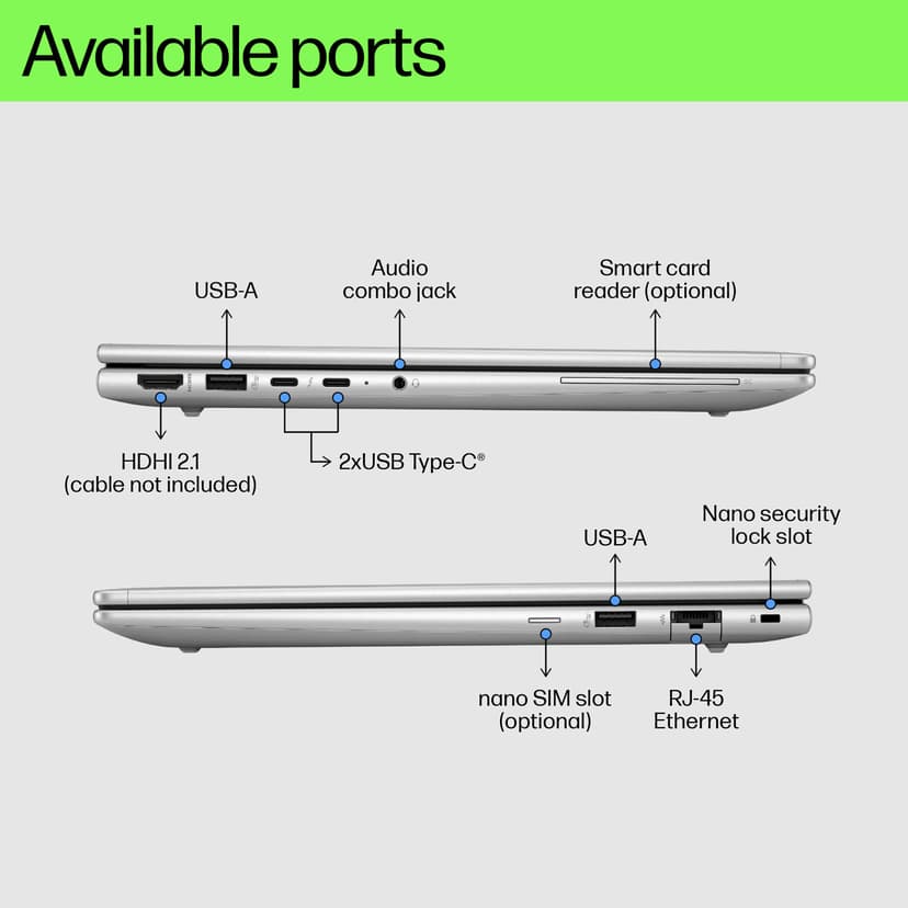 HP EliteBook 660 G11 Core Ultra 5 16GB 512GB 16"
