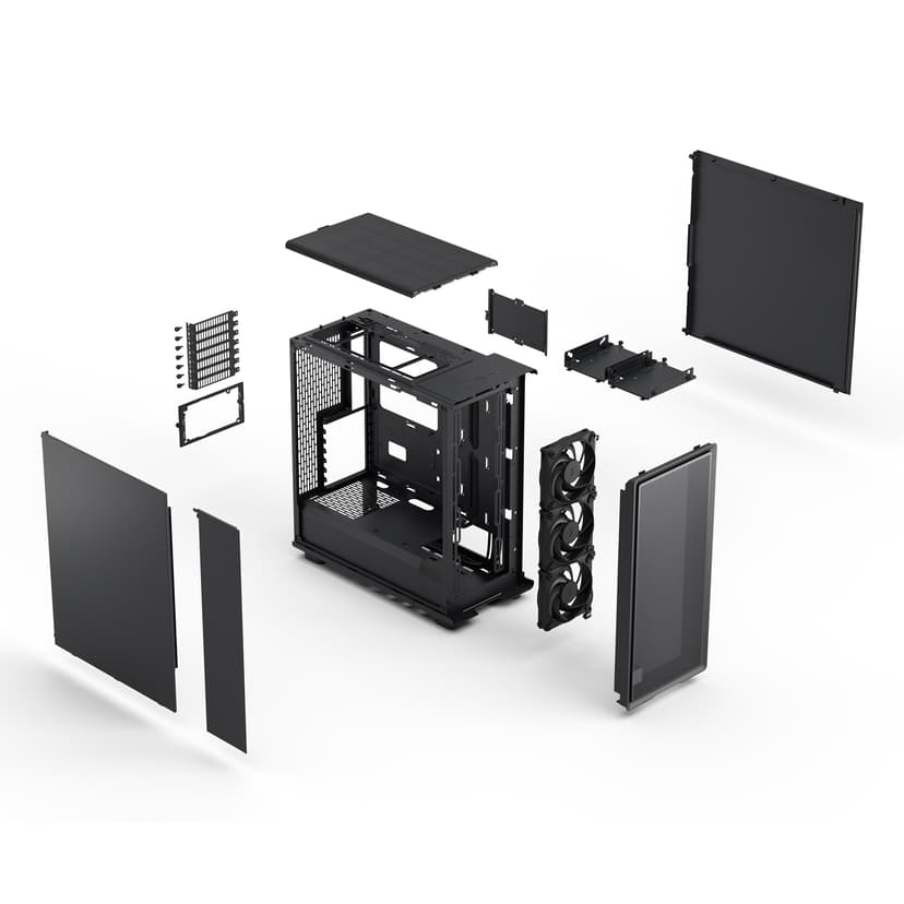 Fractal Design Epoch Solid Midi Tower Svart